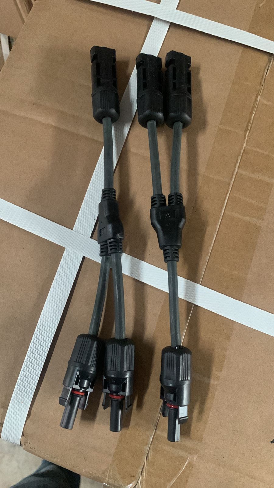 Waterproof Solar Branch Connectors (Y-Type & T-Type) for Parallel PV Arrays