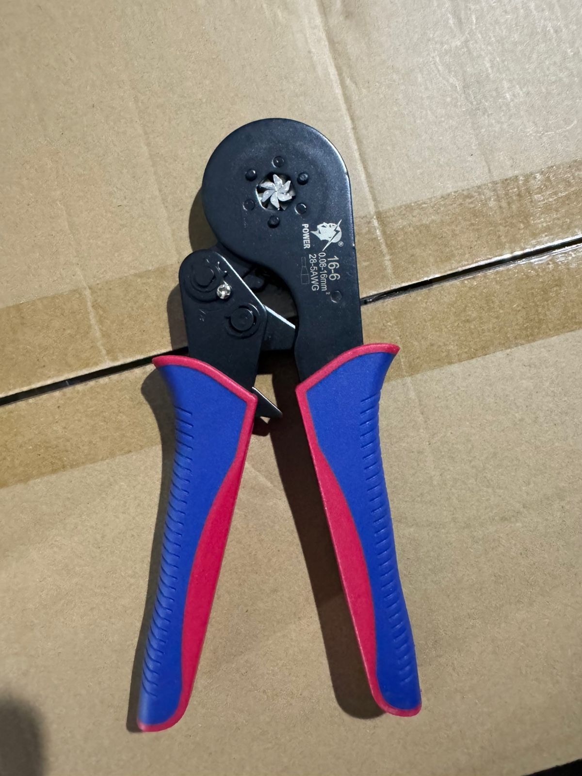 HSC8 16-6 "Chakra" Self-Adjusting Ferrule Crimper (0.08-16mm²)