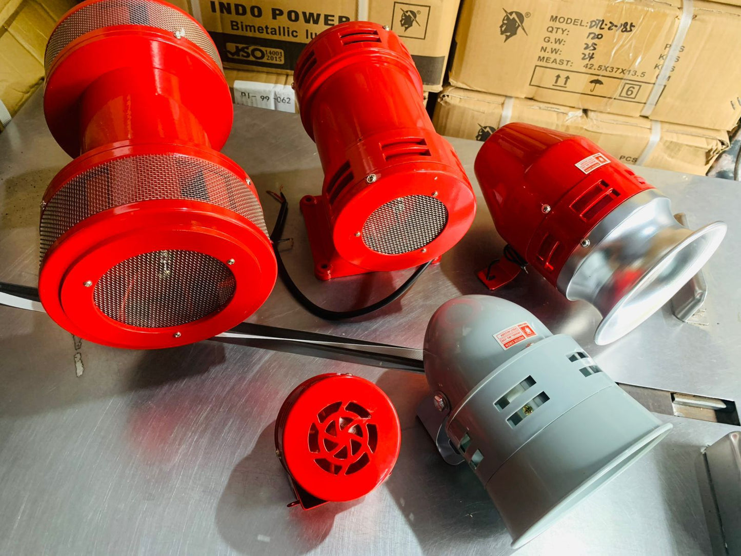 MS Series Industrial Motor Sirens (MS-190 to MS-690)