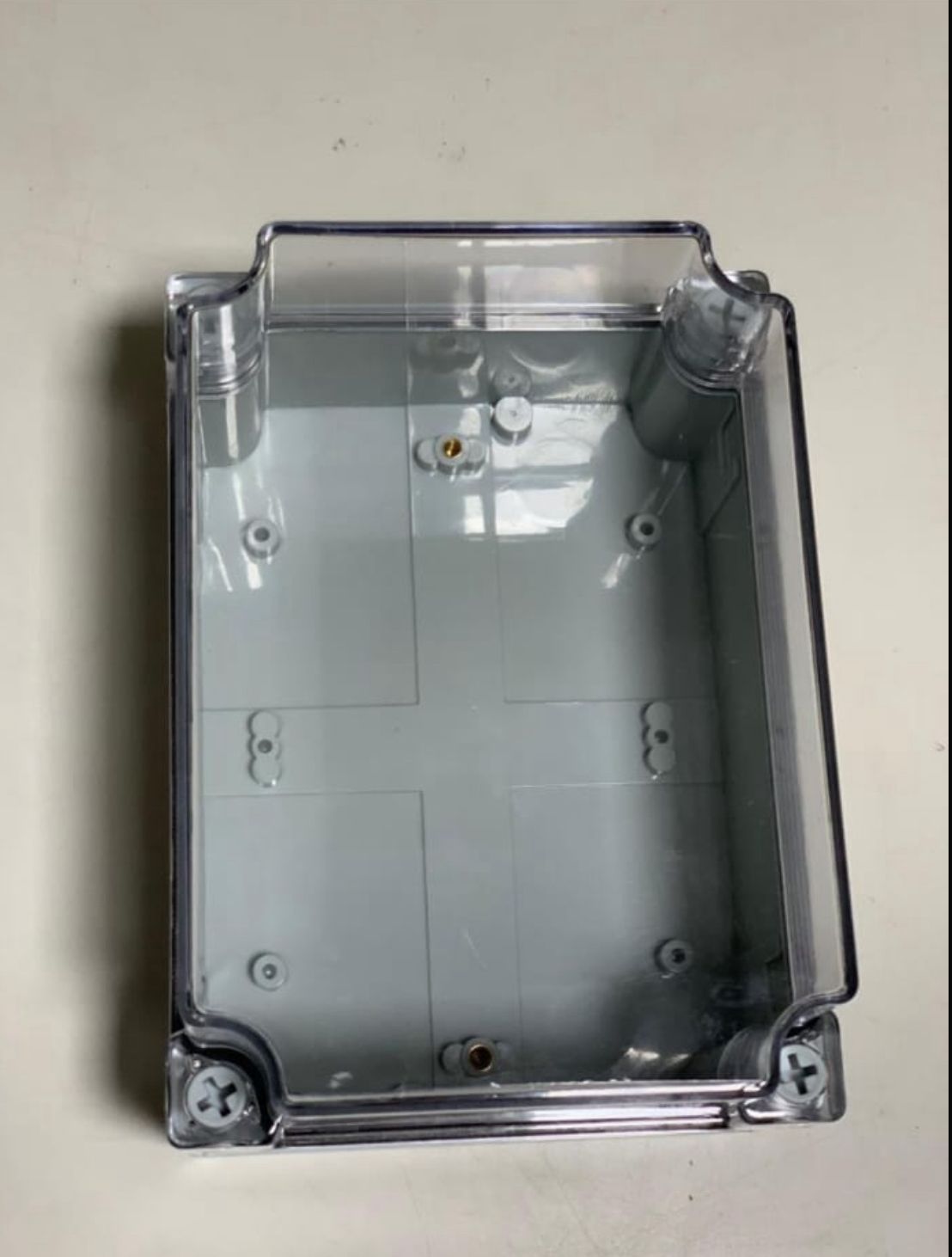 Polycarbonate Enclosure for Solar ACDB / DCDB Waterproof Junction Box (IP65 Transparent)