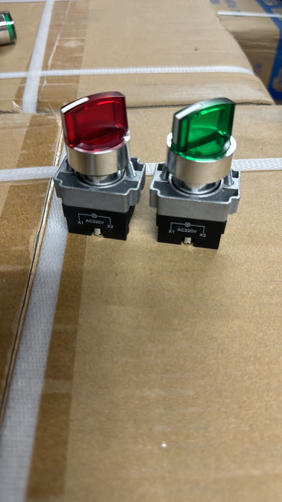 XB2 Illuminated Selector Switch (22.5 mm) 24V / 220V