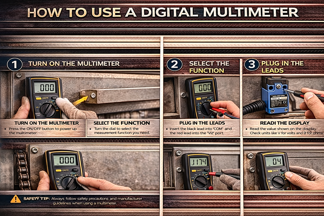 How To Use A Digital Multimeter