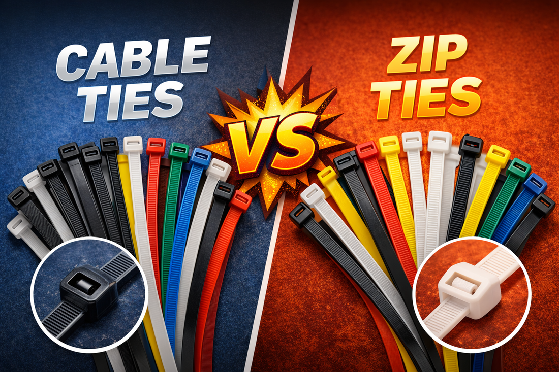 Cable​‍​‌‍​‍‌​‍​‌‍​‍‌ Ties vs Zip Ties