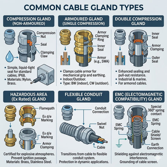 Cable Gland Types