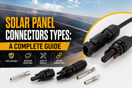 Solar Panel Connectors Types: A Complete Guide