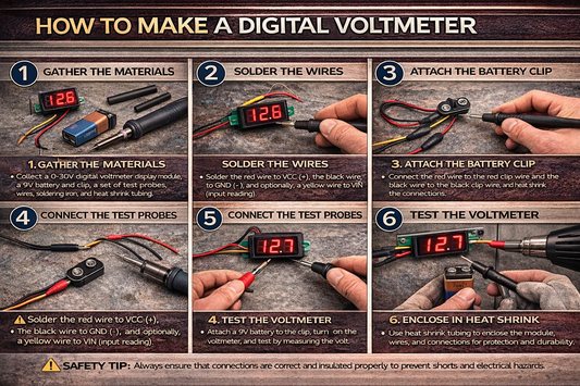 how to Make A Digital Voltmeter