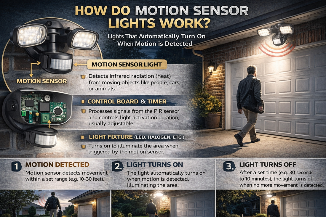 How To Motion Sensor Lights Work