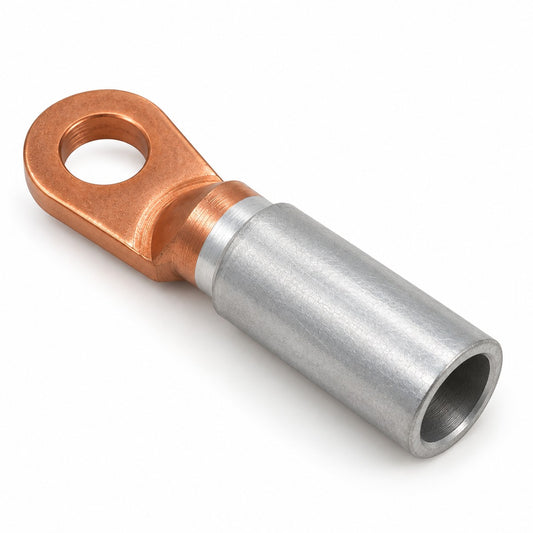 25 Sq. mm DTL-2 Copper Aluminium Bimetallic Cable Lug