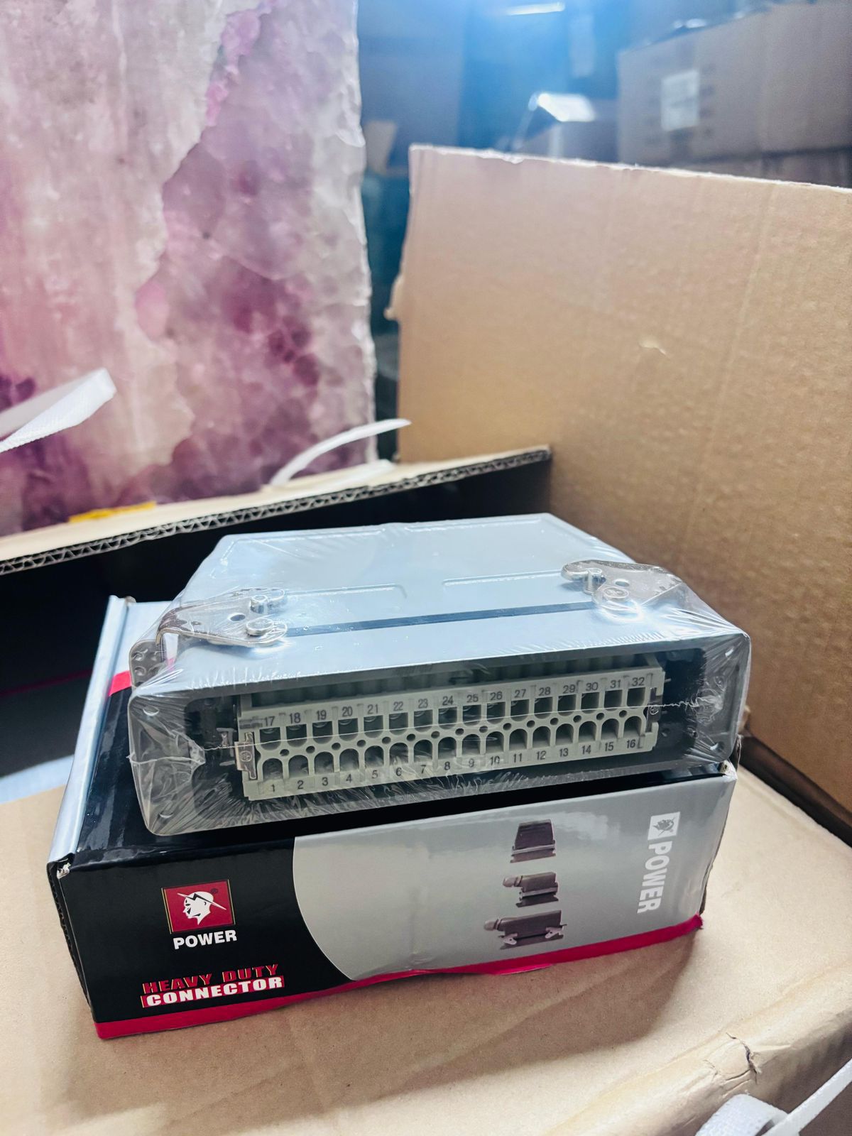 HARTING CONNECTOR Industrial Heavy Duty Multi-Pin Connectors (HDC) – 4 to 64 Pin Options