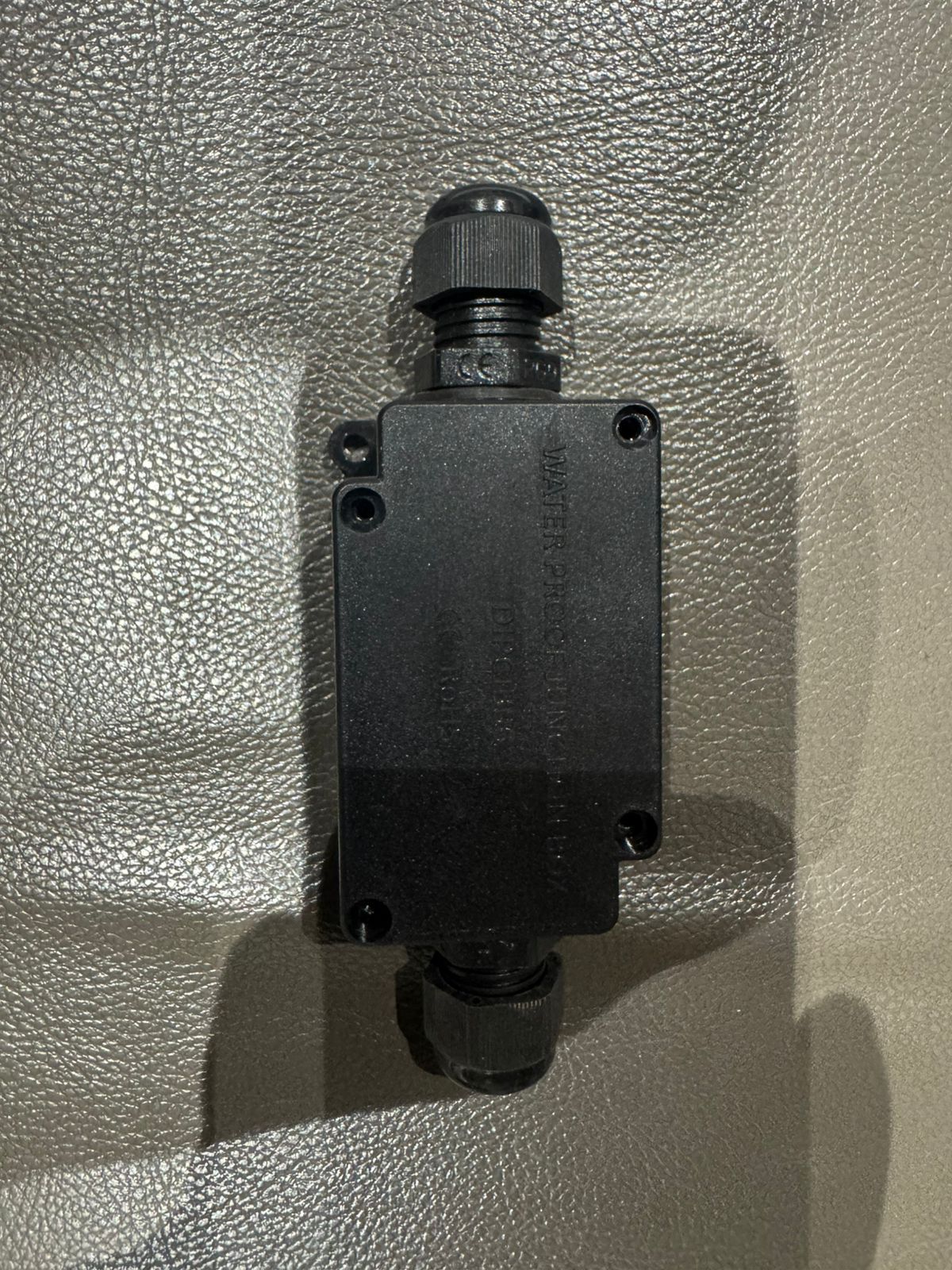 Power Plus IP68 Outdoor Electrical Junction Box with Integrated Cable Glands