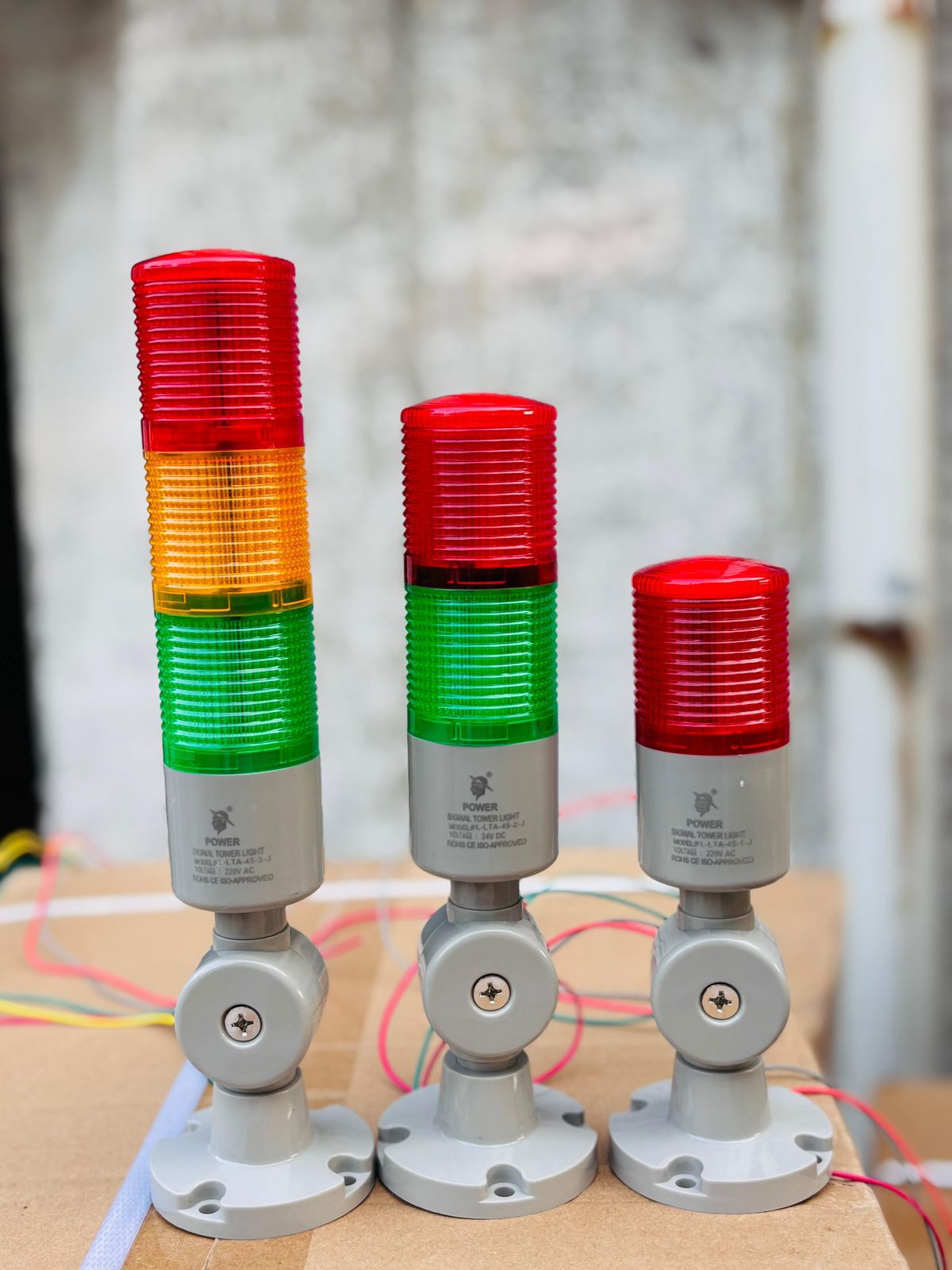 LTA-45 Series Industrial LED TOWER Lights with Adjustable Foldable Base