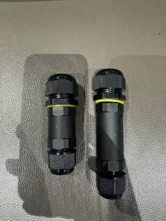 Power Plus IP68 Straight Inline Waterproof Cable Joiner (Field Installable)