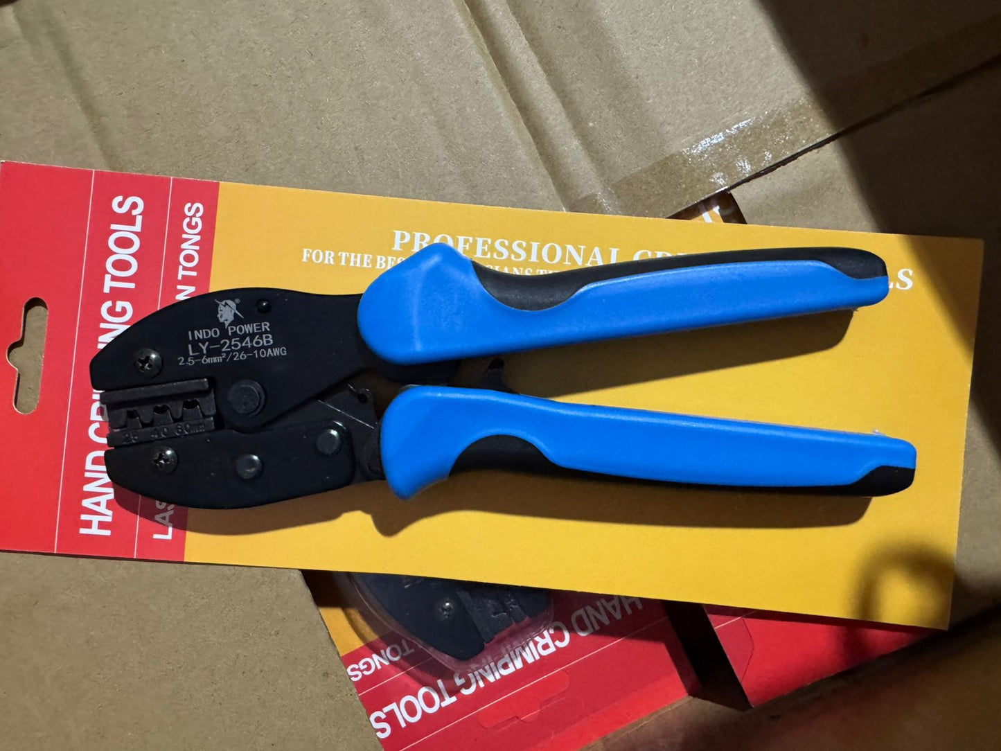 LY-2546B Photovoltaic Solar MC4 Crimping Tool Connectors (2.5 - 6.0mm²)