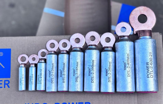 DTL-2 Copper-Aluminum Bimetallic Cable Lugs (16 sq mm to 1000 sq mm)