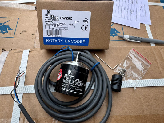 E6B2-CWZ6C Incremental Rotary Encoder (100 - 2000 PPR)