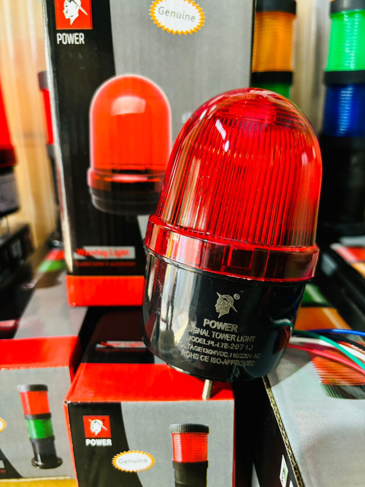 LTE-2071J Tapered Industrial Warning Light (Bell Type)