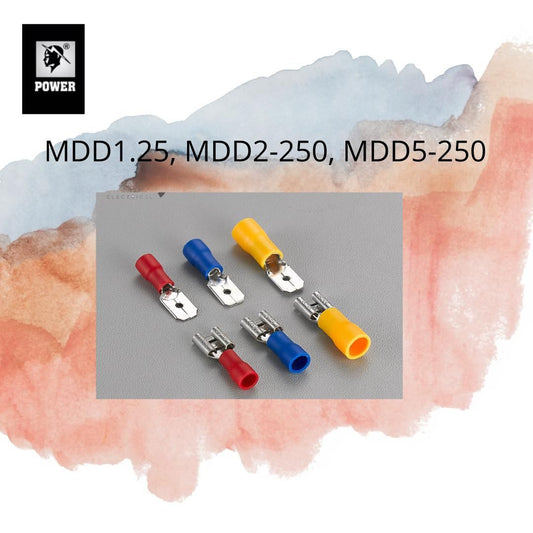 Industrial Crimp Terminals Complete Series (Ring / Fork / Spade / Pin / Butt)